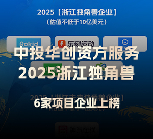 6家华创服务企业入选2025浙江独角兽榜单