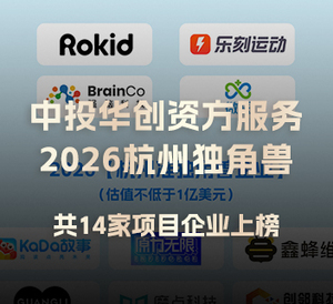 14家中投华创资方服务项目企业实力登榜