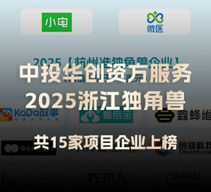 15家中投华创资方服务项目企业实力登榜